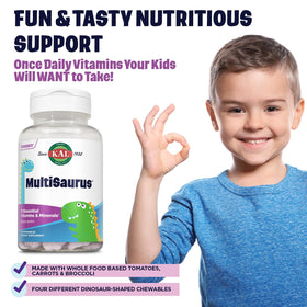 Gummies KAL Multivitamines Mâchables sur une table