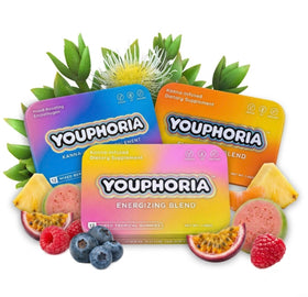 Gummies Kanna de Youphoria, boîte de 12 gummies en forme de cœur