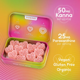 Gummies Kanna de Youphoria, illustration des ingrédients principaux