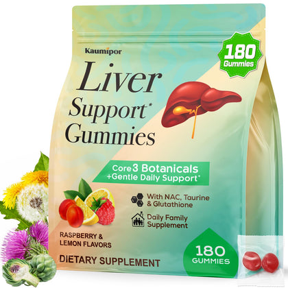 Gummies Kaumipor au Chardon-Marie, pot de 180 gummies