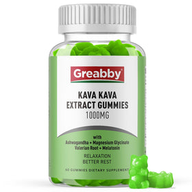 Gummies Kava Kava GREABBY 60 gummies au citron