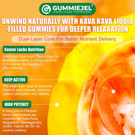 Gummies Kava Kava NEVISS, aspect sucré