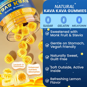 Gummies Kava Kava NEVISS, format pratique