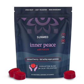 Gummies Kava SUNMED 100mg en vue de face