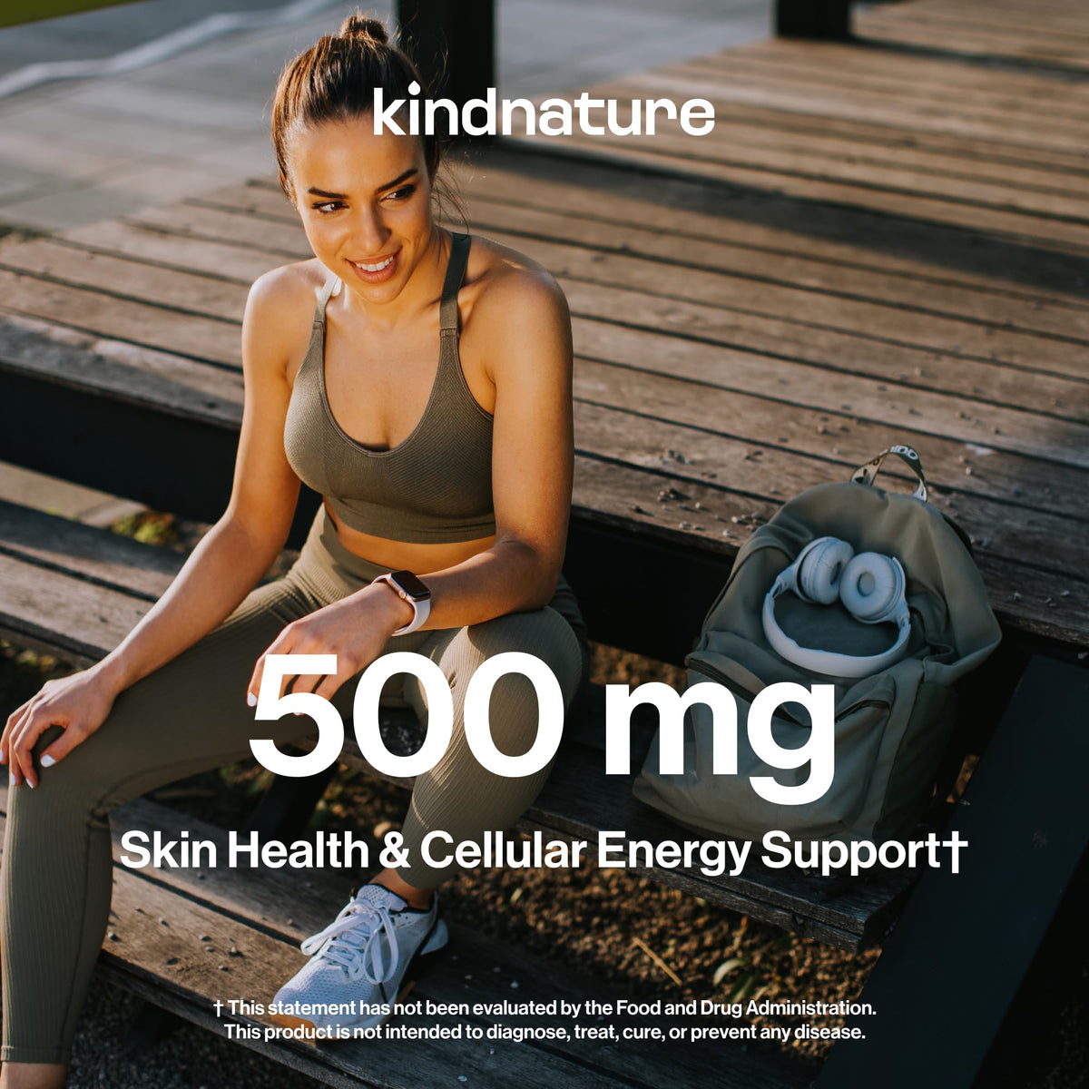 Gummies kindnature au goût de mangue, trois gummies sur une assiette