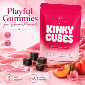 Gummies KINKY CUBES avec une prise de deux gummies