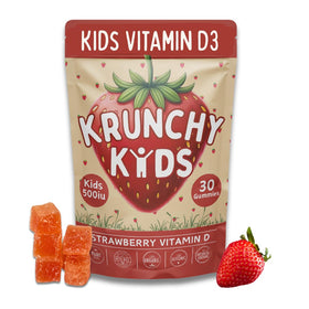 Gummies Krunchy Kids à la vitamine D3, emballage avant