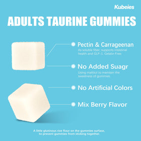 Gummies Kubeies Taurine 1000mg dans une main