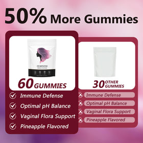 Gummies KXVUDE Biofilm dans une main féminine