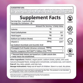 Gummies KXVUDE Biofilm sur un fond naturel
