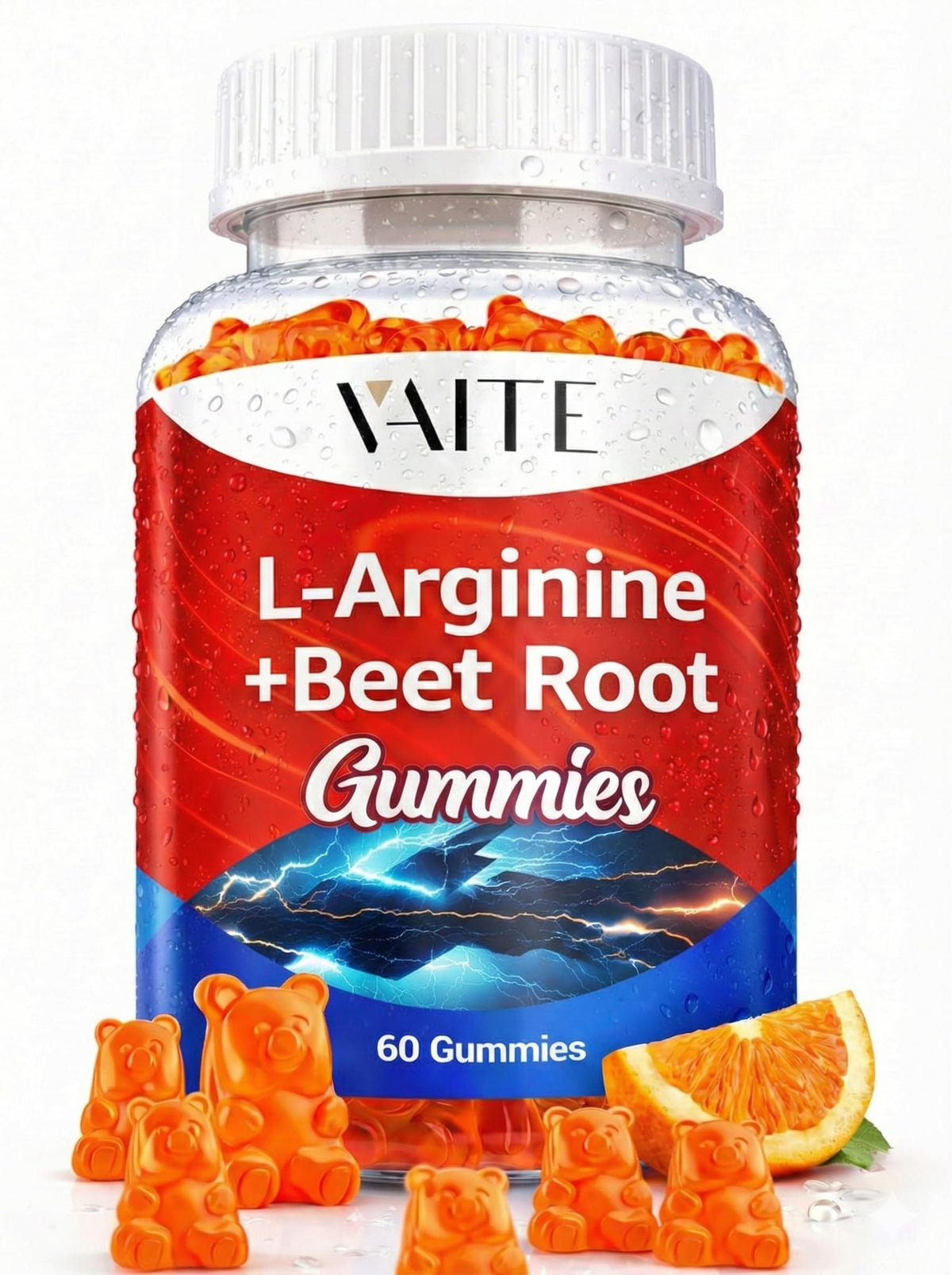 Gummies L-Arginine VAITE 1000mg vue de face