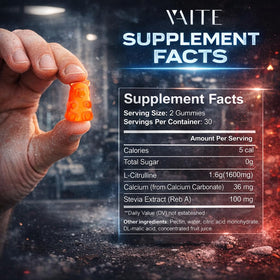 Gummies L-Citrulline VAITE 1600mg avec étiquette