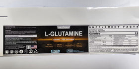 Gummies L-Glutamine 1000mg Nextdia, présentation avec des fruits