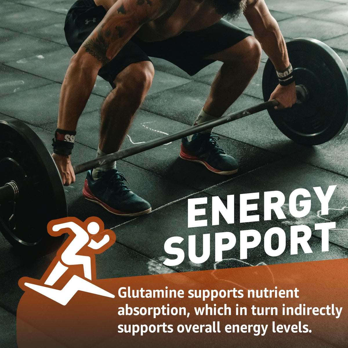 Gummies L-Glutamine 1000mg Nextdia, vue de dessus