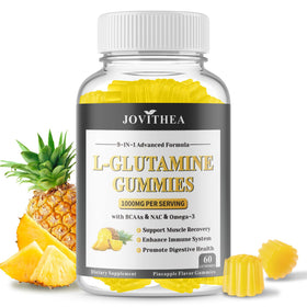Gummies L-Glutamine JOVITHEA 1000mg, pot de 60 pièces