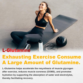 Gummies L-Glutamine JOVITHEA, vue de dessus du pot