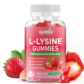 Gummies L-Lysine GGMMUU 1000mg vue de face