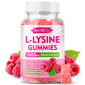 Gummies L-Lysine MEENCCD 1000mg vue de face
