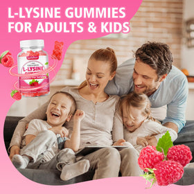 Gummies L-Lysine softbear avec une cuillère