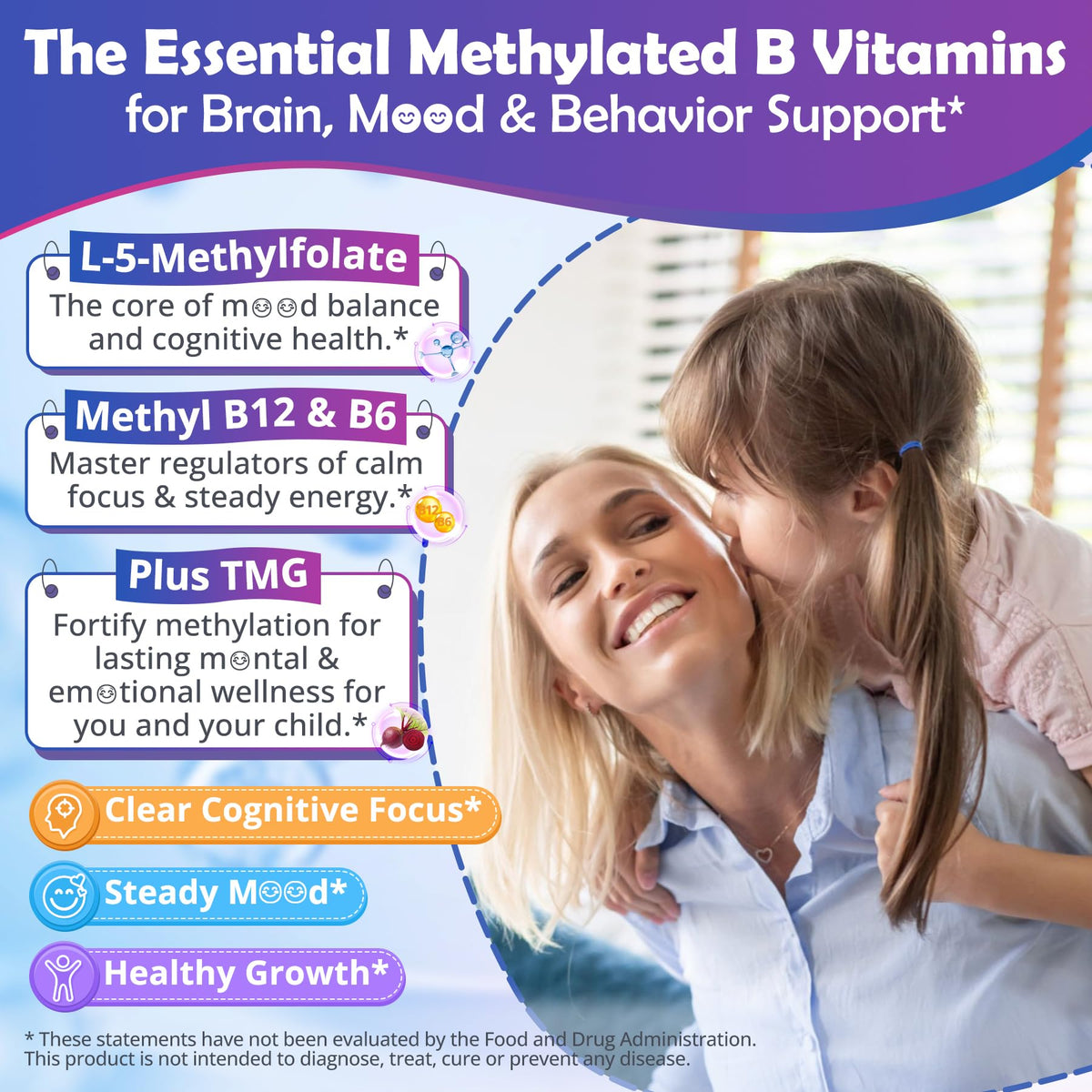 Gummies L-Méthylfolate 1000mcg Nextdia sur une table