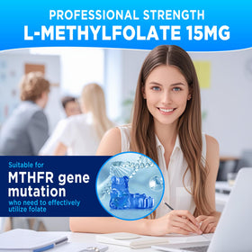 Gummies L-Méthylfolate dans une main, format pratique
