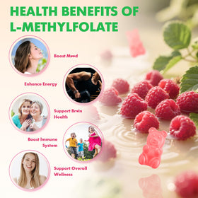 Gummies L-Méthylfolate MEENCCD vue de côté