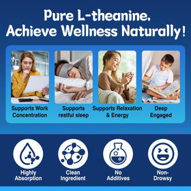 Gummies L-Theanine 400mg duwhot, deux gummies sur une surface