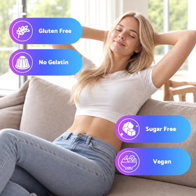 Gummies L-Théanine 400mg MEENCCD affichage des ingrédients