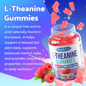 Gummies L-Théanine 400mg MEENCCD en gros plan