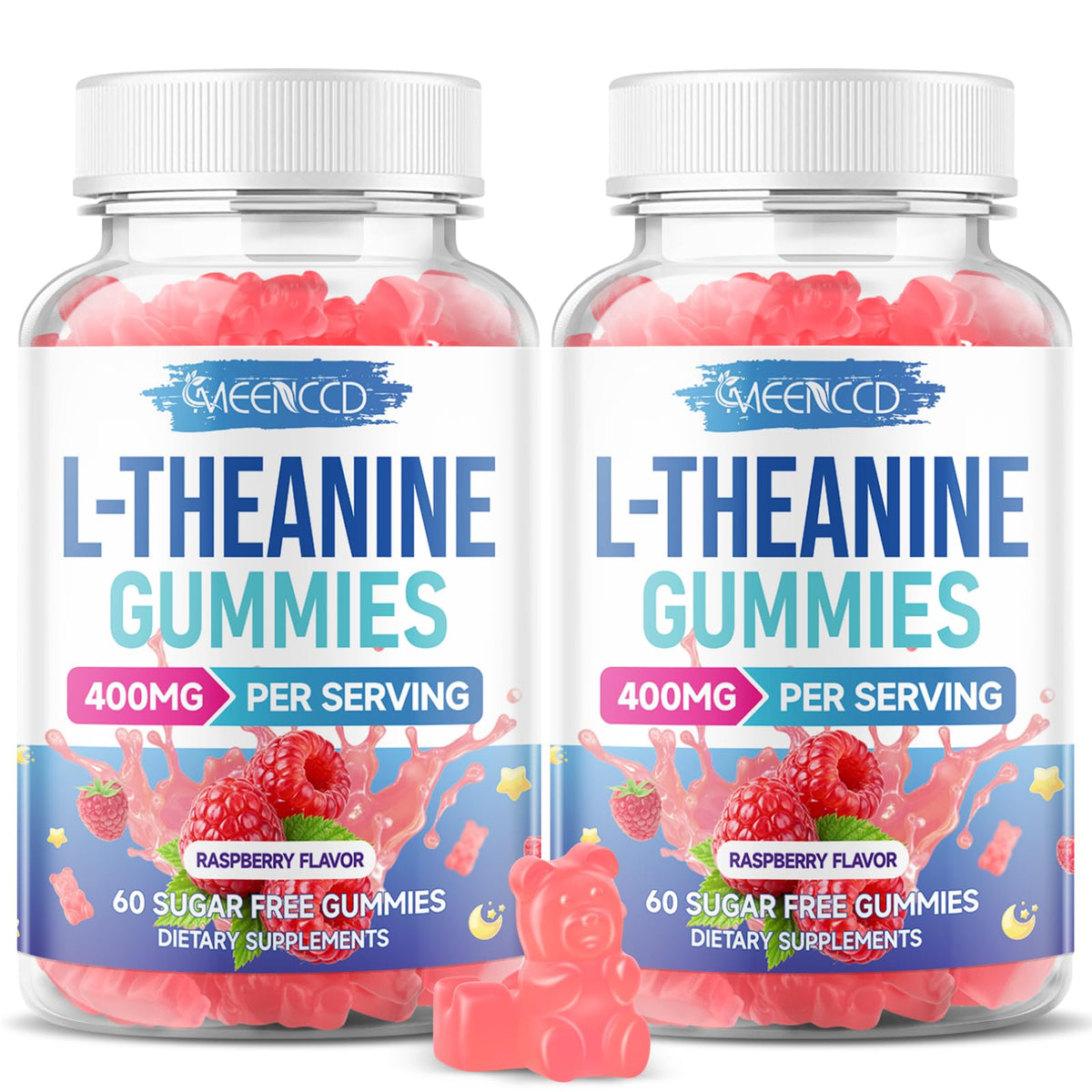 Gummies L-Théanine 400mg MEENCCD paquet avant