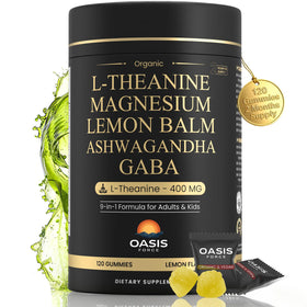 Gummies L-Theanine 400mg OASIS FORCE emballage avant
