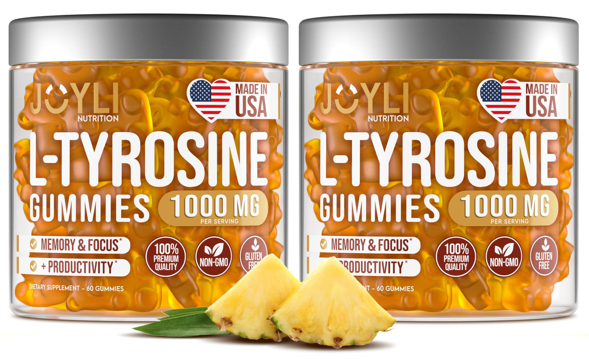 Gummies L-Tyrosine 1000mg JOYLI Nutrition paquet avant