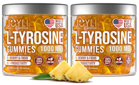 Gummies L-Tyrosine 1000mg JOYLI Nutrition paquet avant