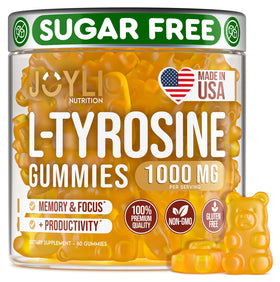 Gummies L-Tyrosine JOYLI Nutrition 1000mg vue de face
