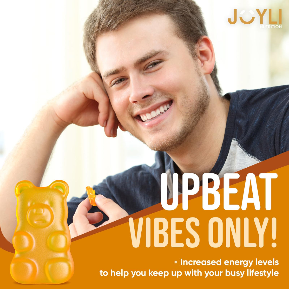 Gummies L-Tyrosine JOYLI Nutrition dans une main
