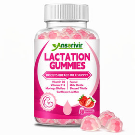 Gummies lactation Ansarivir 60 gummies fraise - emballage avant