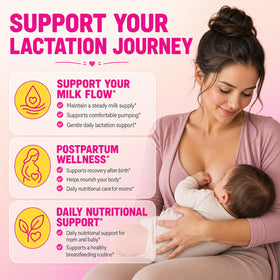 Gummies lactation YEKBYOE avec une main les tenant
