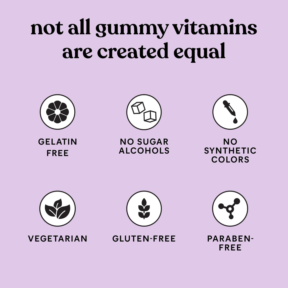 Gummies Lemme Chill avec fruits en arrière-plan