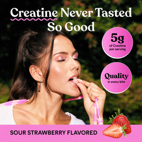 Gummies Lemme créatine monohydrate dans un bol