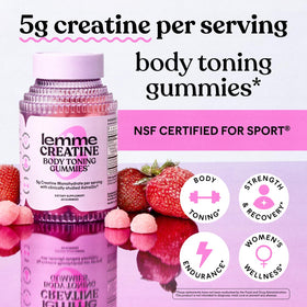 Gummies Lemme créatine monohydrate en main