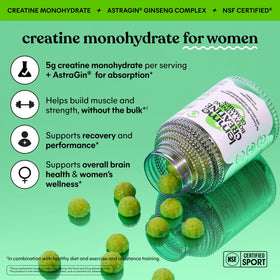 Gummies Lemme créatine monohydrate pomme acide emballage