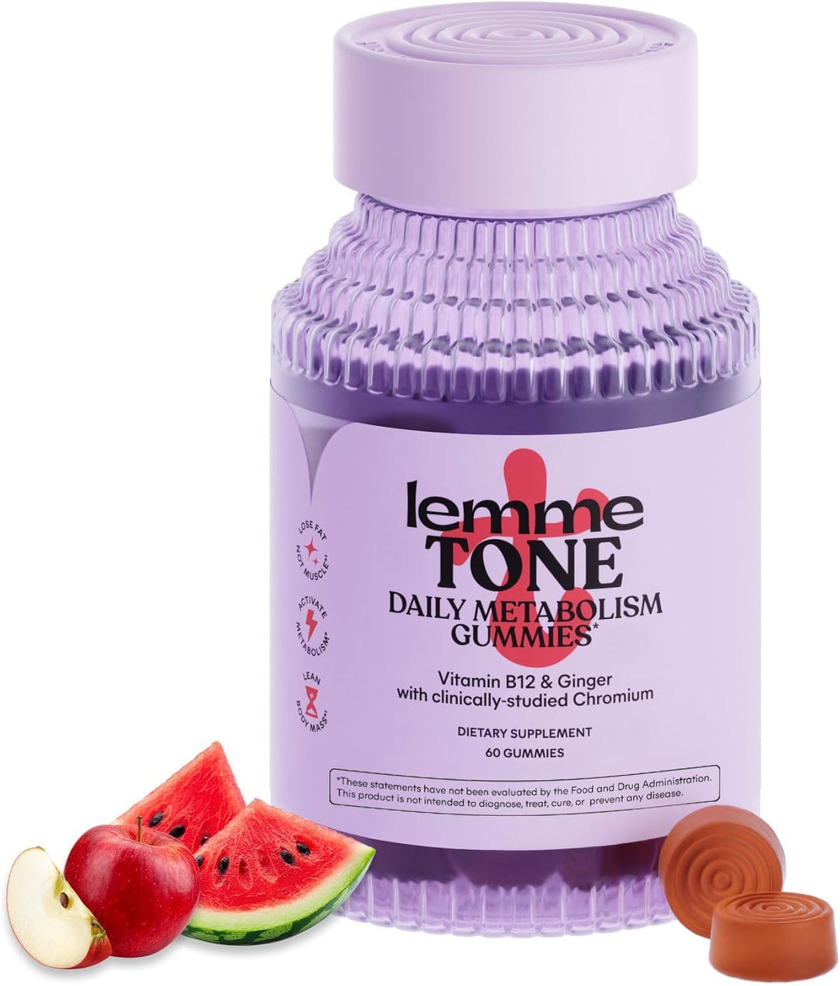 Gummies Lemme Toning Corps et Métabolisme 200g vue de face