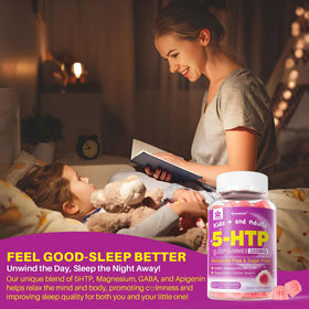 Gummies LILICARE 5HTP sur une table