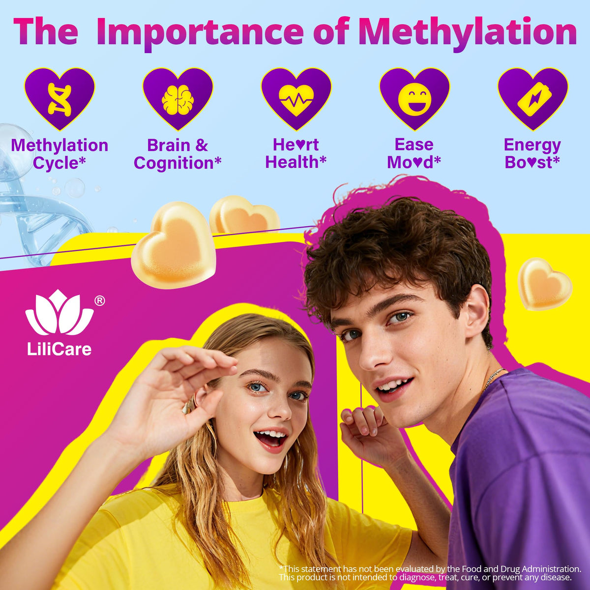 Gummies LILICARE à côté d'autres compléments alimentaires