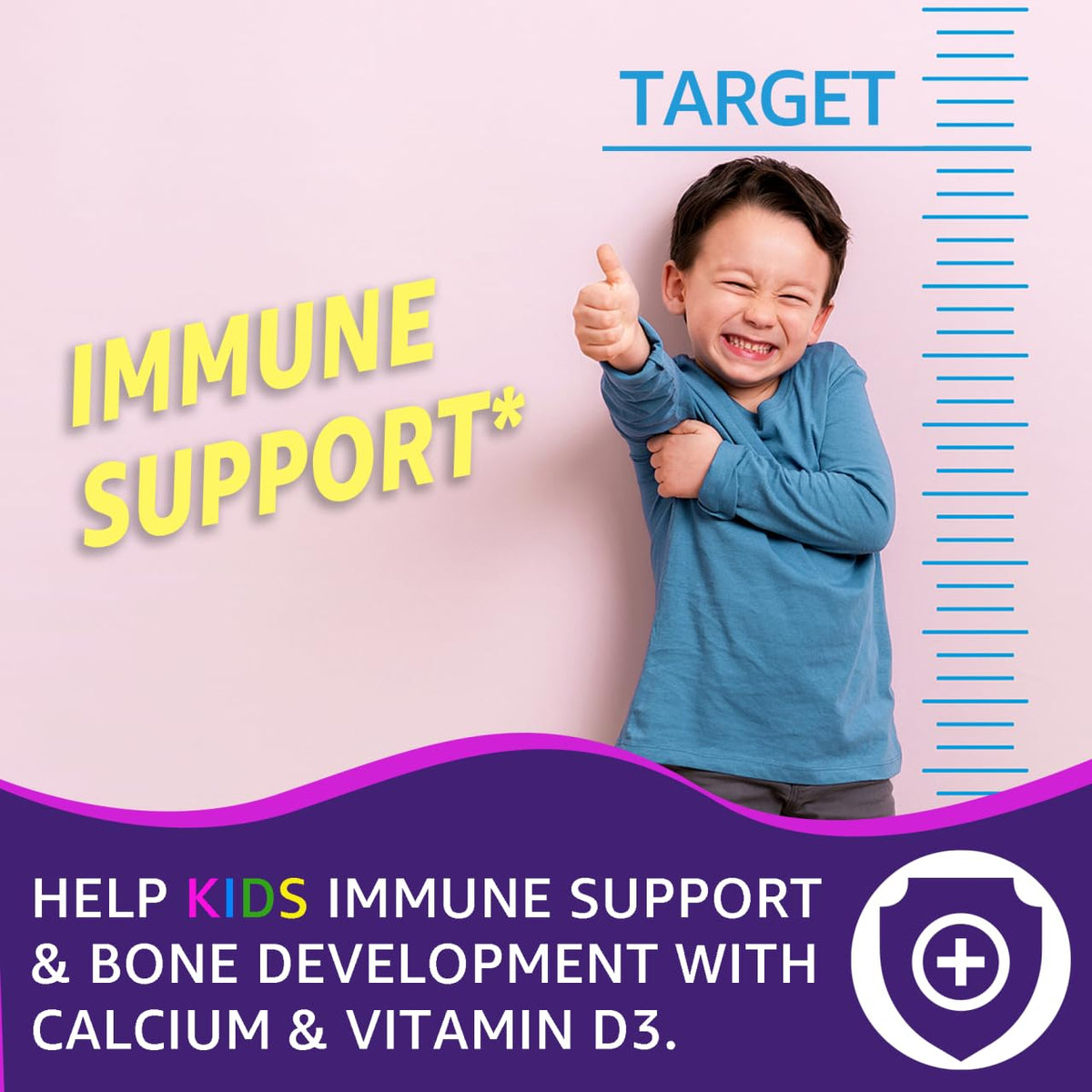 Gummies LILICARE avec étiquette montrant les ingrédients