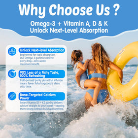Gummies LILICARE avec vitamine A, D3 et K2