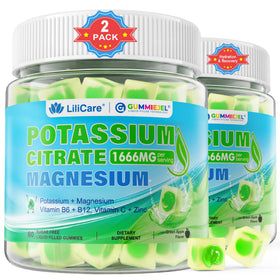 Gummies LILICARE de Citrate de Potassium 1666mg vue de face