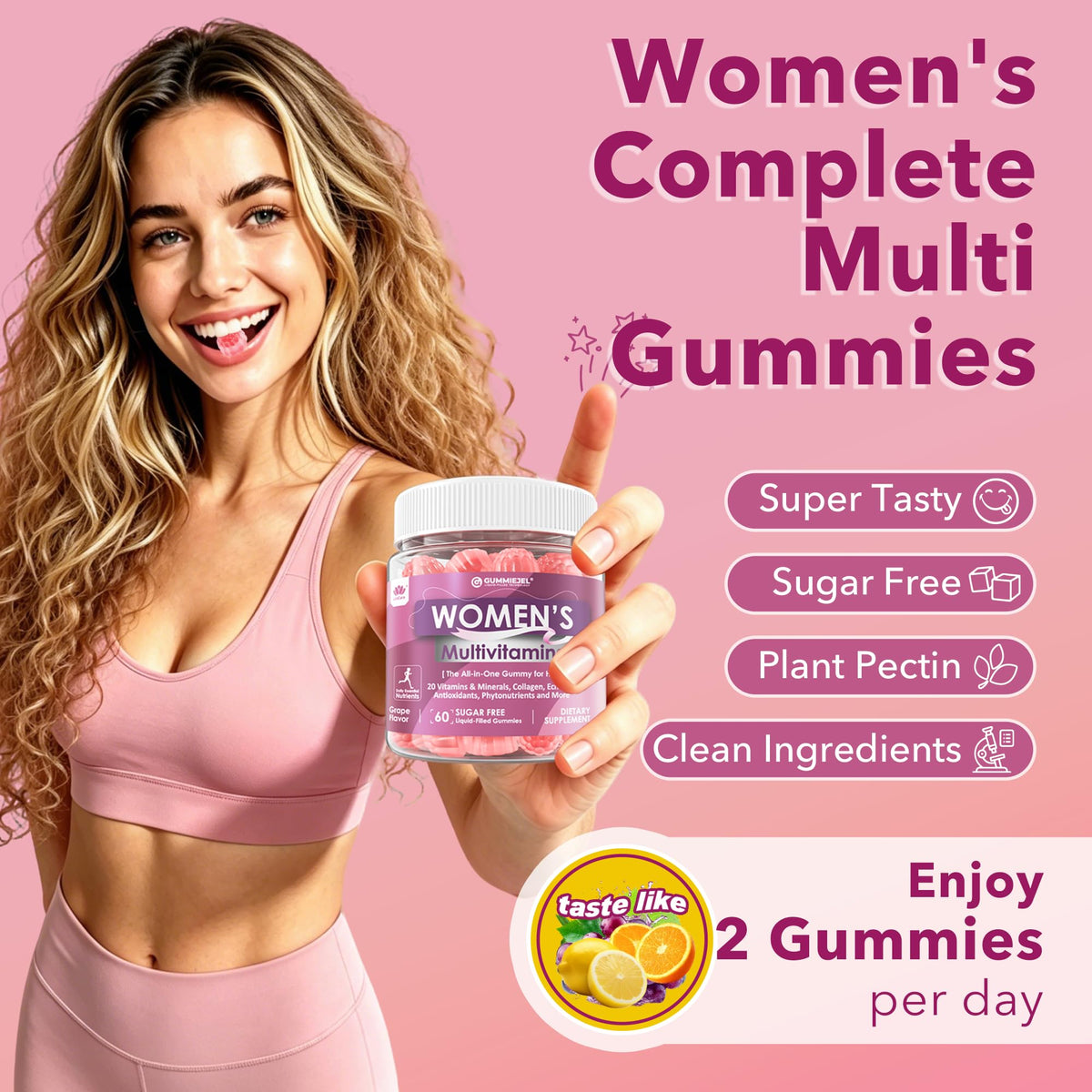 Gummies LILICARE en main, prêt à être consommé