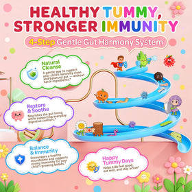 Gummies LILICARE et leur emballage, vue de côté