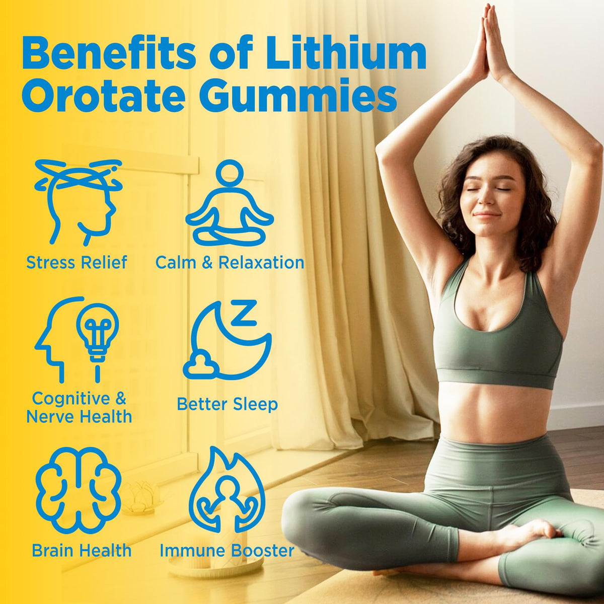 Gummies Lithium Orotate 5mg duwhot en gros plan